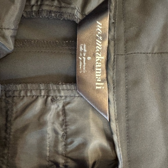 Norma Kamali size 6 Women's Black Wide-Leg Pants - Picture 4 of 4